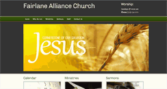 Desktop Screenshot of fairlanealliance.org
